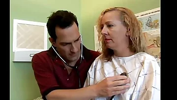Naughty MILF patient fucks the doctor