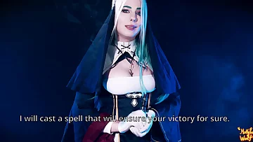 I lied to nun and she discipline me with pegging - MollyRedWolf