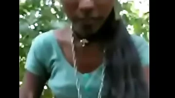 Indian Village Dame poked stiff