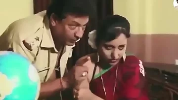 Aunty tear up in police station