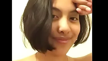 Teenage indian damsel selfie