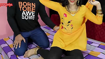 Friend's mummy Chodi when she asked to apply oil. In clear Hindi voice.