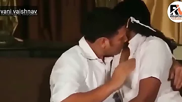 College chick with professor