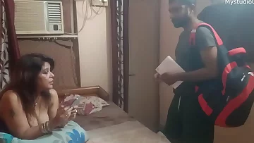 My buddies smash my stepmom, I record everything with clear Hindi audio