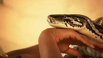 Dark haired Honey Demonstrating Her Stuff