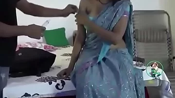 Steaming Indian Bhabhi romance With Medic at Home