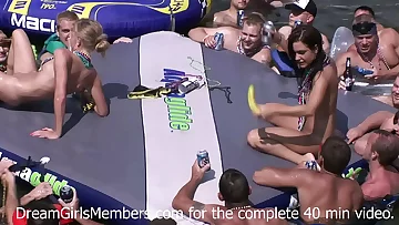 Teenage Tramps Let Random Strangers Munch Their Honeypots At Nasty Lake Soiree