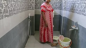 Cool Warm Indian Bhabhi Dipinitta Taking Bathroom After Raunchy Romp