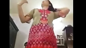 Super hot indian bhabhi unsheathing herself