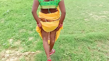 Went to plant paddy and it deep throated