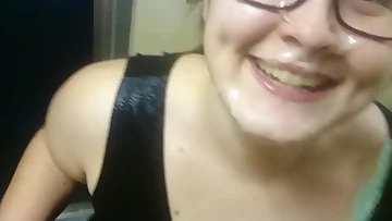 Deep throat for stranger on instruct