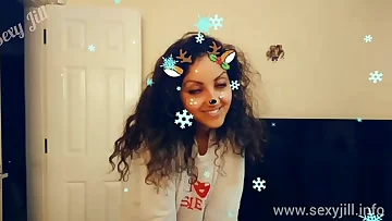 Christmas s. teenage gives hottest inhale oral pleasure with good-sized jizz shot guzzle t. red-hot shots Point of view Indian