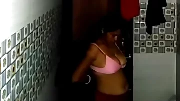Bangladeshi Maid aunty Good-sized Jugs Bathing Spy Movie by palace possessor Sonnie
